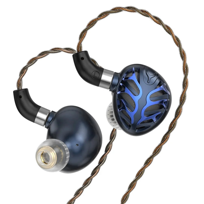 TRN Azure Dragon 2.5+3.5+4.4mm Wired HiFi Earphone 14.6mm Planar Diaphragm Detachable In-Ear Headset - 2