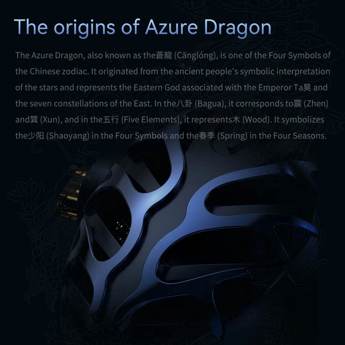 TRN Azure Dragon 2.5+3.5+4.4mm Wired HiFi Earphone 14.6mm Planar Diaphragm Detachable In-Ear Headset - 5