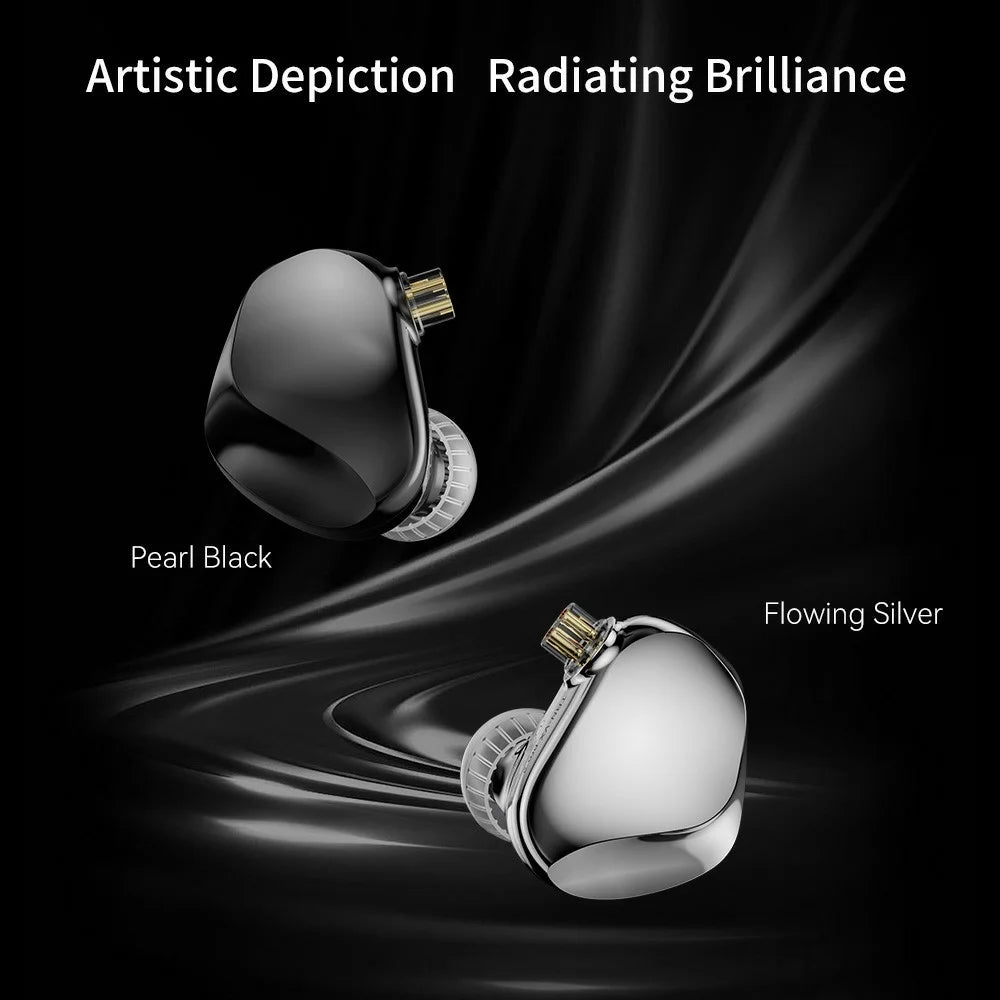 TRN VX Pro+ 3.5mm Detachable Wired In-Ear Earphone 9-Unit HiFi Music Headset without Mic - Black - 5