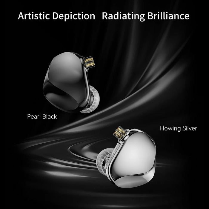 TRN VX Pro+ 3.5mm Detachable Wired In-Ear Earphone 9-Unit HiFi Music Headset with Mic - Black - 5