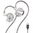 TRN V10 Pro Type-C Detachable Wired In-Ear Earphone HiFi Music Gaming Headset with Mic - Silver - 1
