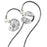 TRN V10 Pro 3.5mm Detachable Wired In-Ear Earphone HiFi Music Gaming Headset without Mic - Silver - 1