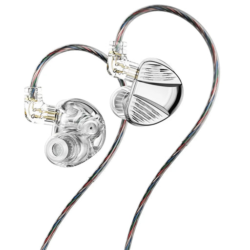 TRN V10 Pro 3.5mm Detachable Wired In-Ear Earphone HiFi Music Gaming Headset without Mic - Silver - 1