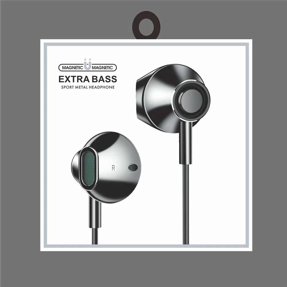 GALANTE G20 Stereo HiFi Surround Sound 3.5MM Plug Oblique In-ear Corded Headphones with Mic - Black - 3