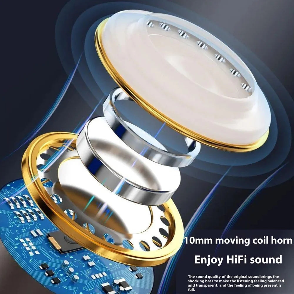 DUDAO X1ProT Type-C Wired In-Ear Earphones HiFi Sound Headphones for iPhone Huawei - Tarnish - 4