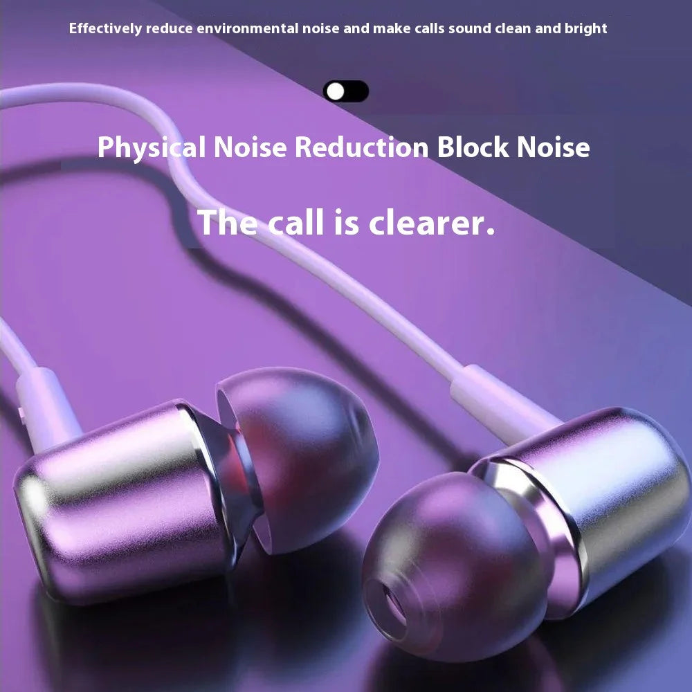 DUDAO X1ProT Type-C Wired In-Ear Earphones HiFi Sound Headphones for iPhone Huawei - Tarnish - 5