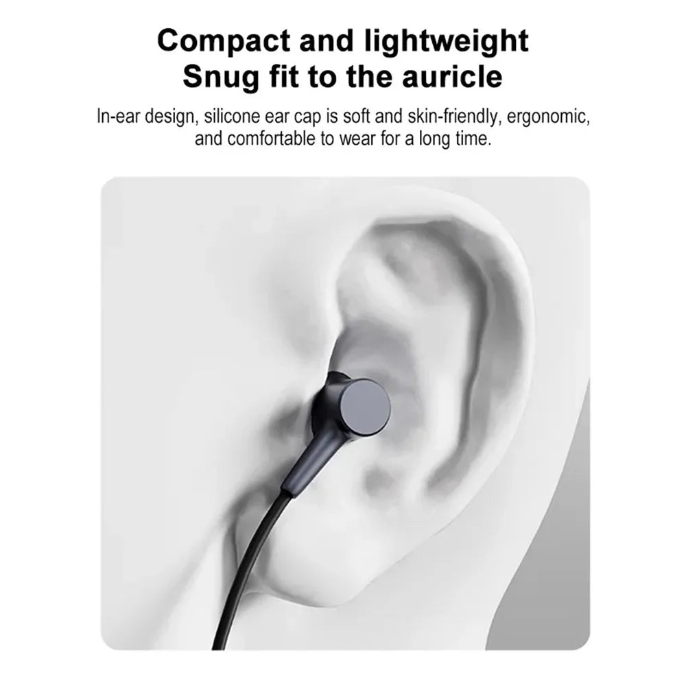 XIAOMI DDQ02WM 3.5mm Wired Earphone Wire Control Music Calls In-Ear Headset - 5