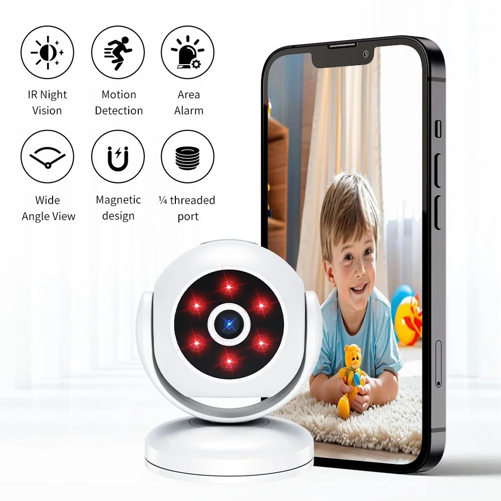 A5 Security Camera WiFi Surveillance Indoor Home Camera Motion Detection - 2