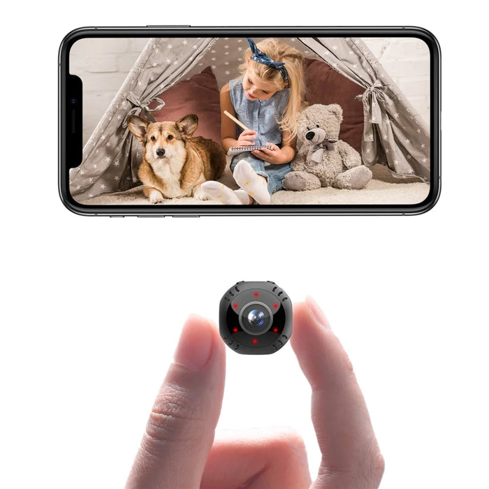 L30 1080P WiFi Camera 180 Degree Wide Angle Mini Security Camera with Night Vision Motion Detection - 6