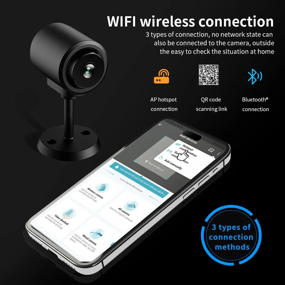 C1 WiFi Security Camera Night Vision Motion Detection 130 Degree Wide Angle Video Camera - 3