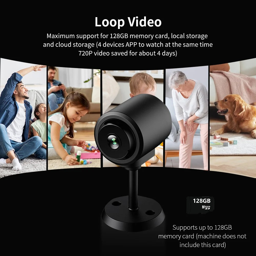 C1 WiFi Security Camera Night Vision Motion Detection 130 Degree Wide Angle Video Camera - 4