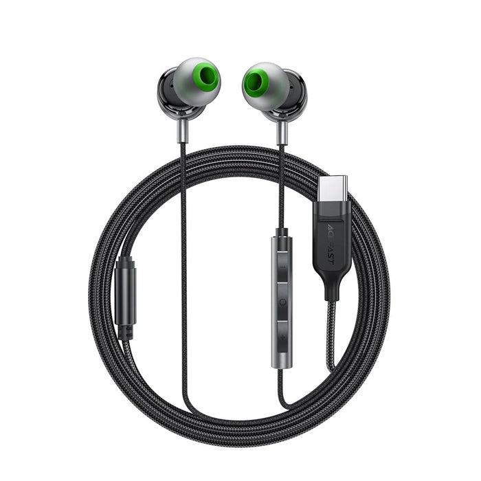 ACEFAST L5 USB-C Wired Earphone with Mic Clear Sound In Ear Headphone - 2