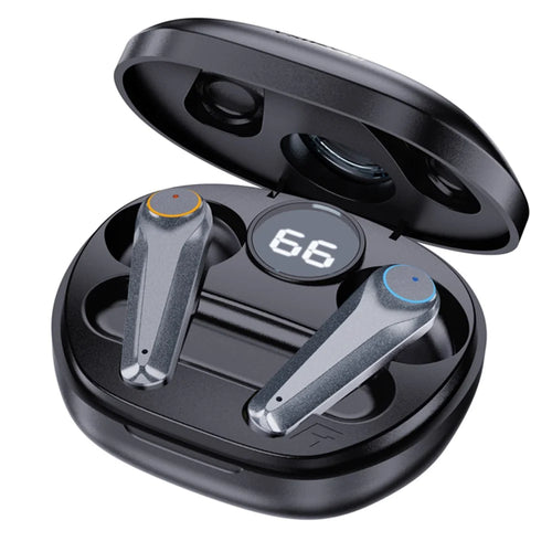 VSIDEA A15K Wireless Earbuds BT 5.4 Heavy Bass ENC Noise Cancelling IPX4 Waterproof TWS Headset - Black - 1