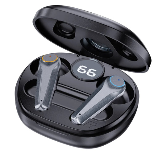 VSIDEA A15K Wireless Earbuds BT 5.4 Heavy Bass ENC Noise Cancelling IPX4 Waterproof TWS Headset - Black - 1