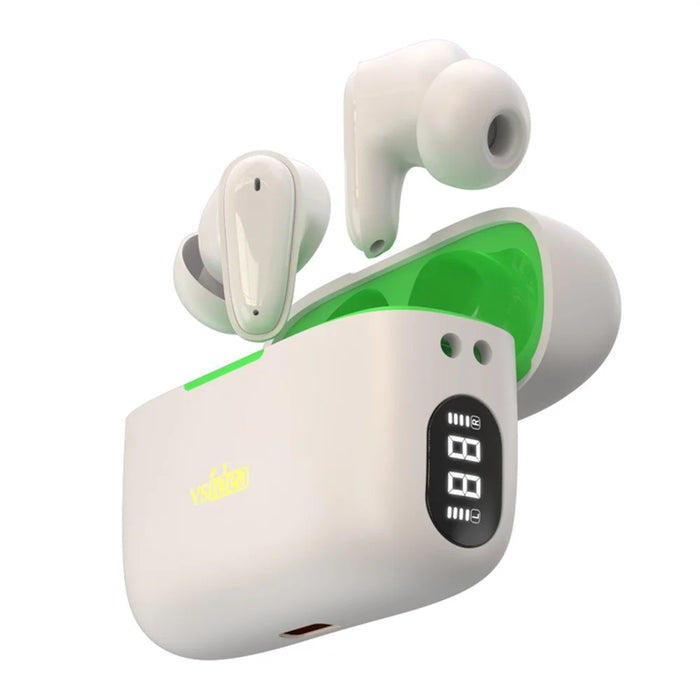 VSIDEA A32S Wireless Earbuds IPX4 Waterproof Bluetooth-Compatible Deep Bass In Ear Headphones - White - 1