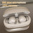 VSIDEA A91S ENC Noise Cancellation Wireless Earbuds Bluetooth-Compatible Headphones with Dual Mic - White - 4
