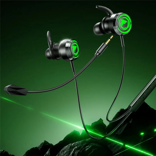 REMAX RM-709a Type-C Digital Gaming Wired Earphones In-Ear Headset with Detachable Mic  /  RGB Lighting - 2