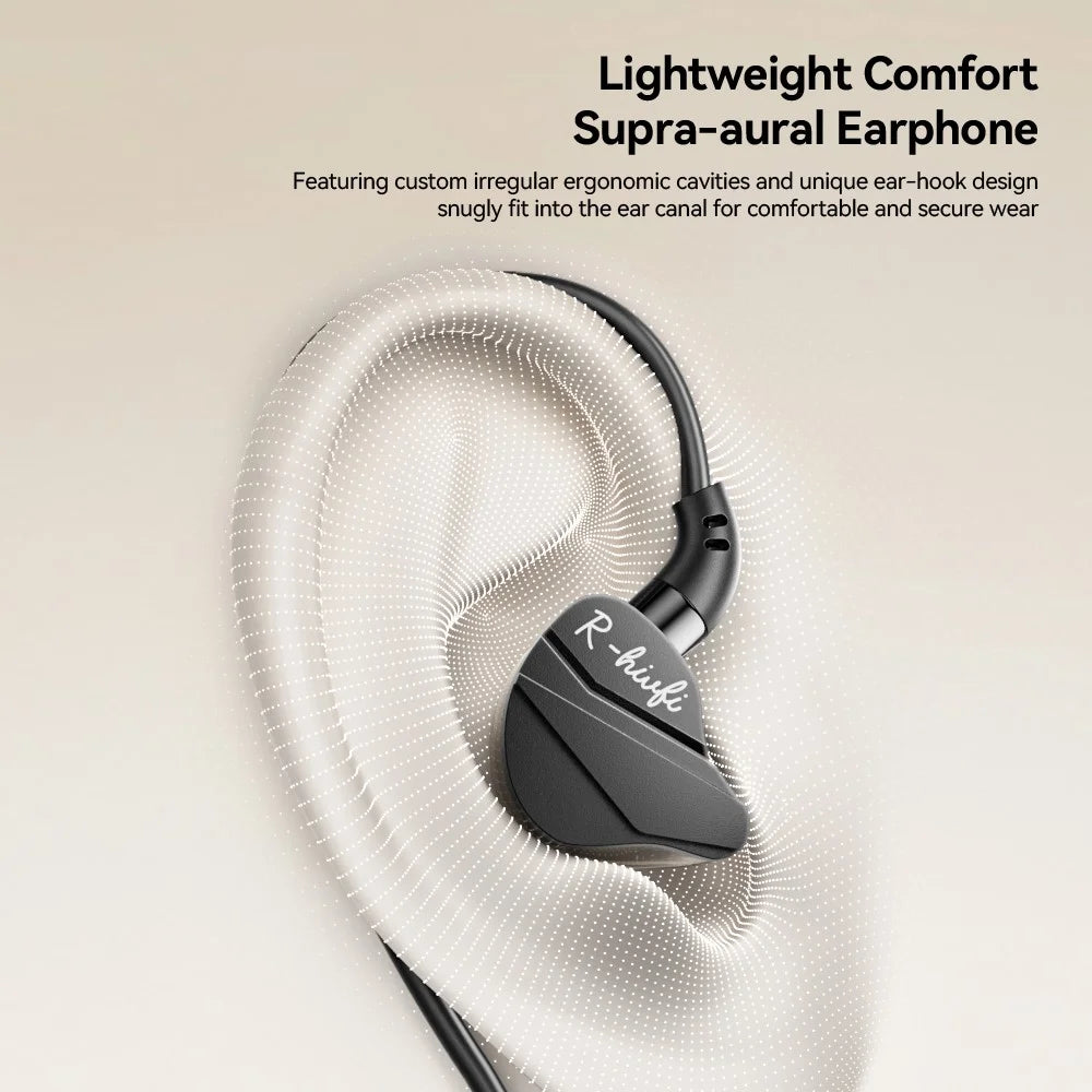 ESSAGER G62 Gaming Earphones 3.5mm Wired In-Ear Headphones with Microphone / Inline Controls - 6