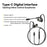 ESSAGER G62 Wired Gaming Earphones Type-C Digital Interface Game Headset with Microphone / Inline Control - 2