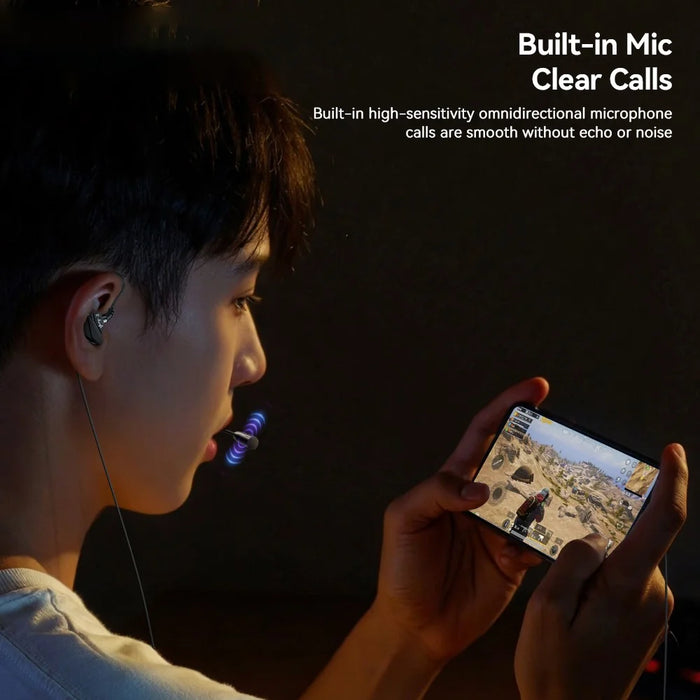 ESSAGER G62 Wired Gaming Earphones Type-C Digital Interface Game Headset with Microphone / Inline Control - 7