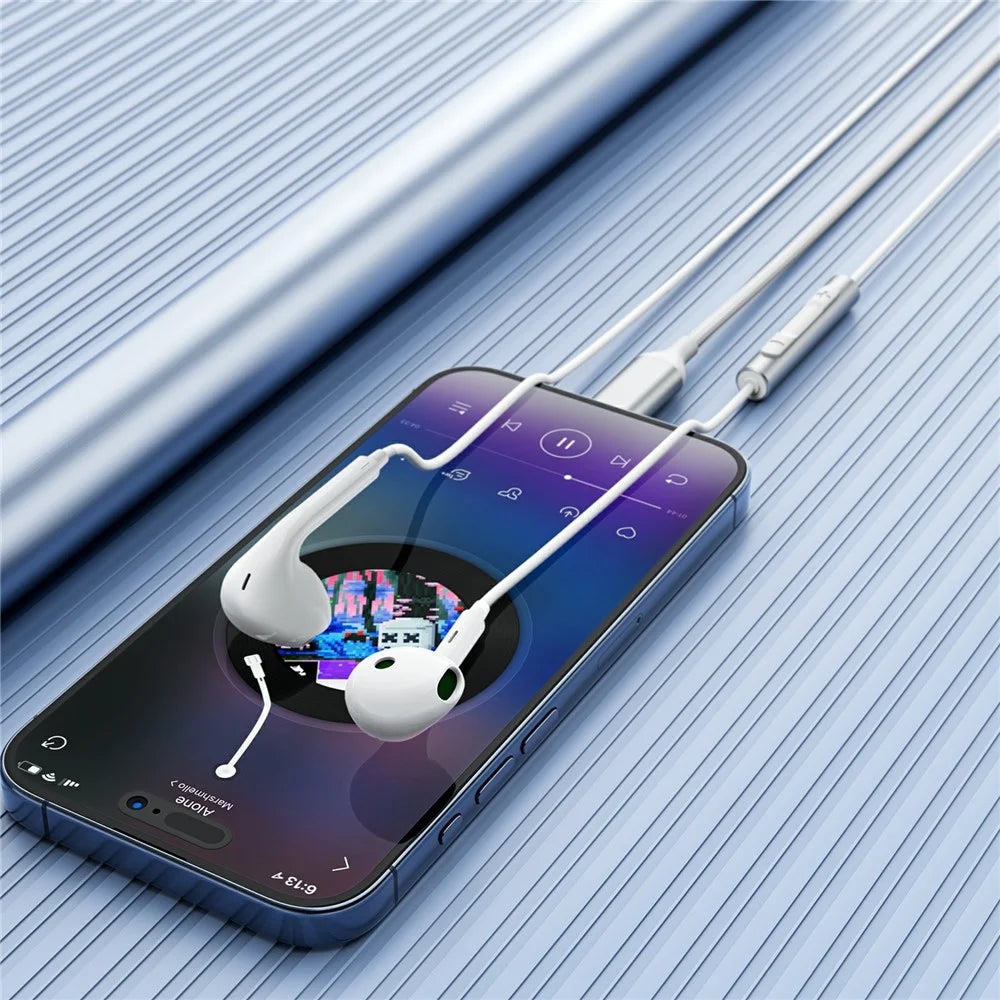 ACEFAST L7 USB-C Semi In-Ear Wired Earphones USB-C Headphones with Microphone for Mobile Phones / Tablets - 5