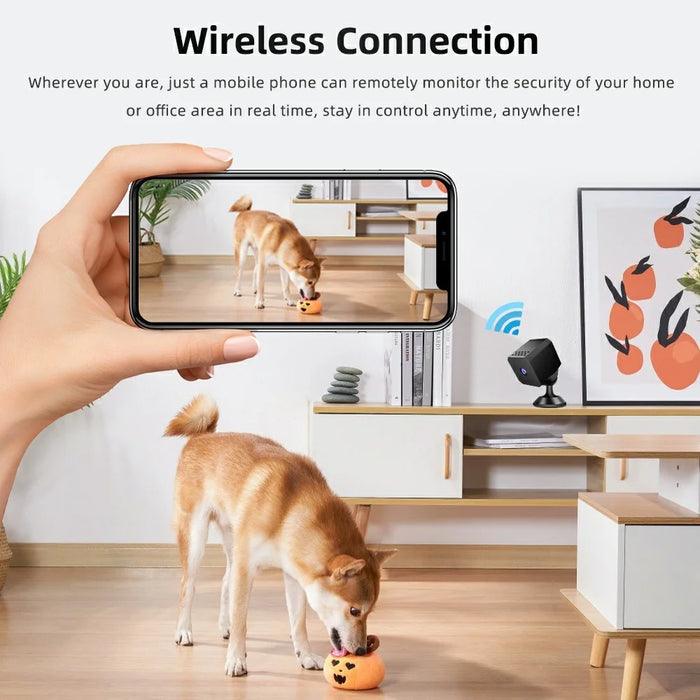 F1 Motion Detection WiFi HD Night Vision Camera Remote Viewing 1080P Wireless Security Cam - 3
