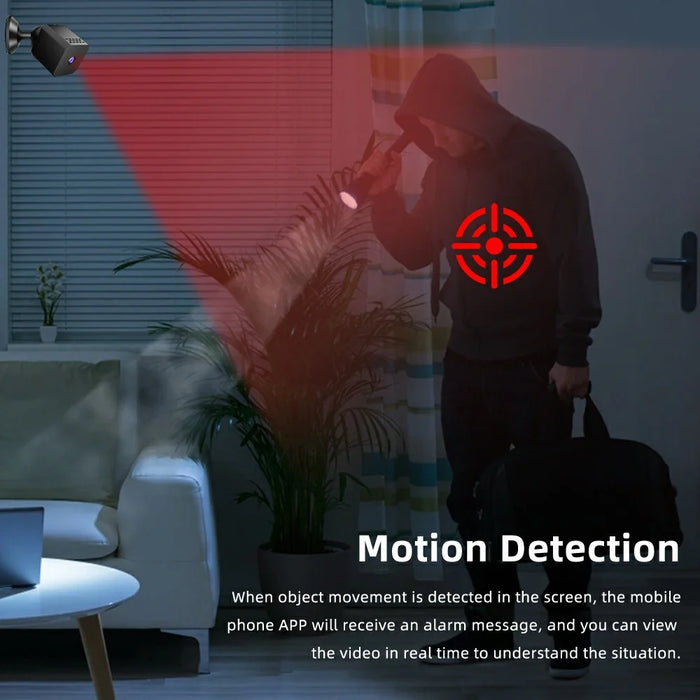 F1 Motion Detection WiFi HD Night Vision Camera Remote Viewing 1080P Wireless Security Cam - 5