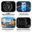 D7 Outdoor Portable HD Headlamp Camera 1080P Video Recording Smart Sensor LED Light with 32GB Card - 6