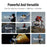 D9 Hands Free HD Headlamp Camera Outdoor Sports 1080P Video Recording Smart Sensor LED Light - 5