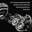 TRN Shell Shape In Ear Monitor HiFi Earphones Four Driver Music Headphones with Detachable Cable - with Mic - 5
