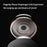 TRN Shell Shape In Ear Monitor HiFi Earphones Four Driver Music Headphones with Detachable Cable - with Mic - 6