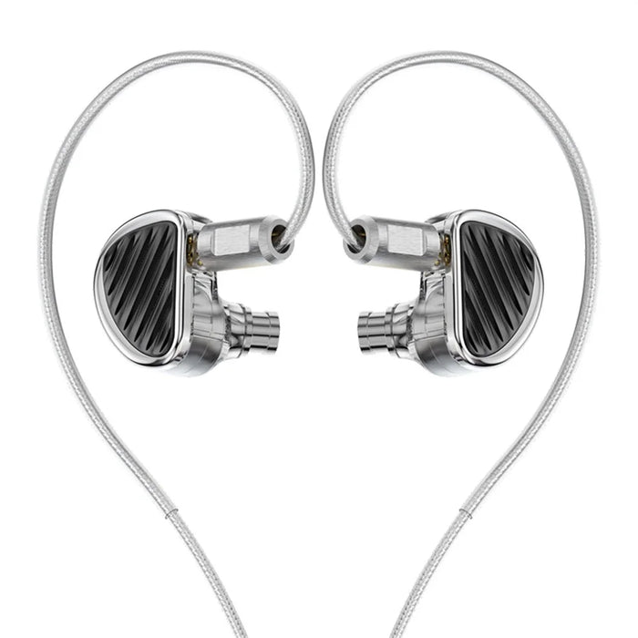TRN In Ear Wired Headphones with 2 Pin Detachable Cable HiFi Sound 8 Hybrid Driver Earphones - 3.5mm / without Mic - 1