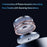 TRN In Ear Wired Headphones with 2 Pin Detachable Cable HiFi Sound 8 Hybrid Driver Earphones - 3.5mm / without Mic - 5