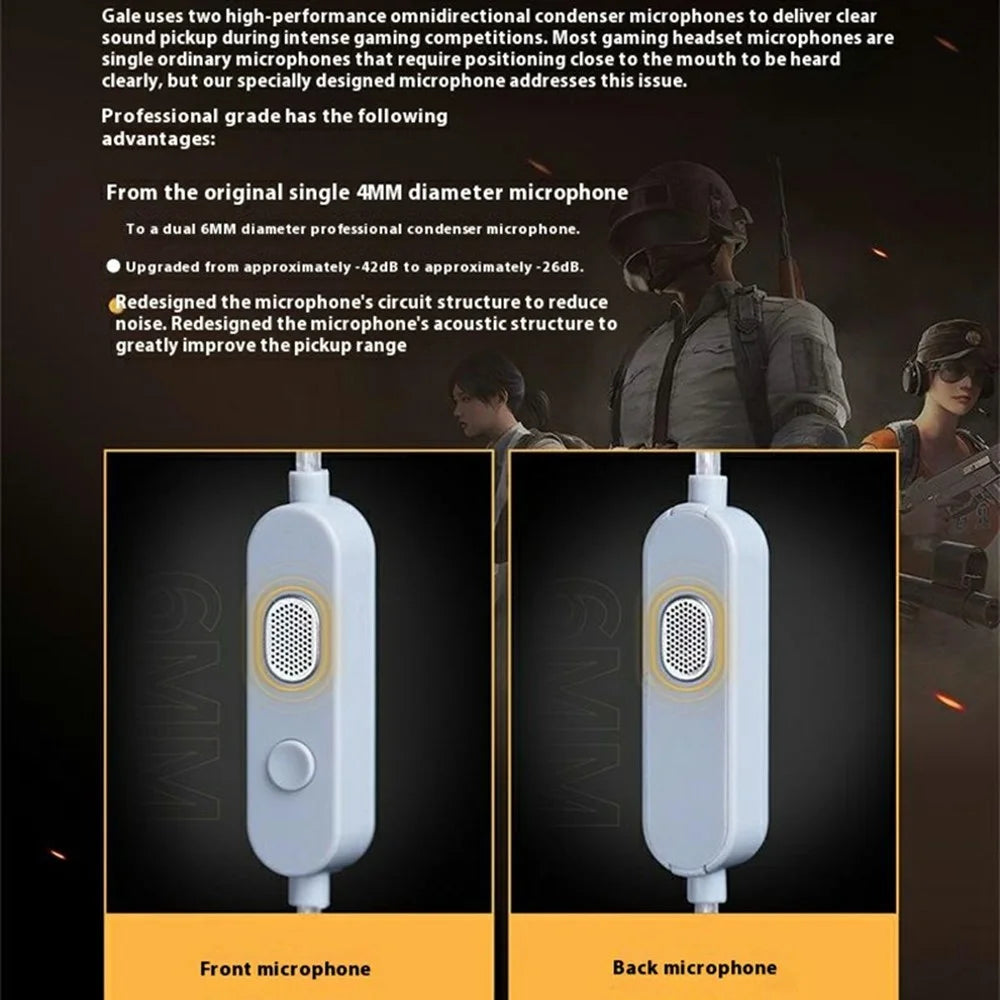 KZ Gale HiFi Gaming Earphones Dynamic Driver Audiophile Sound Quality In-Ear Headsets with Detachable Cable - without Microphone - 6