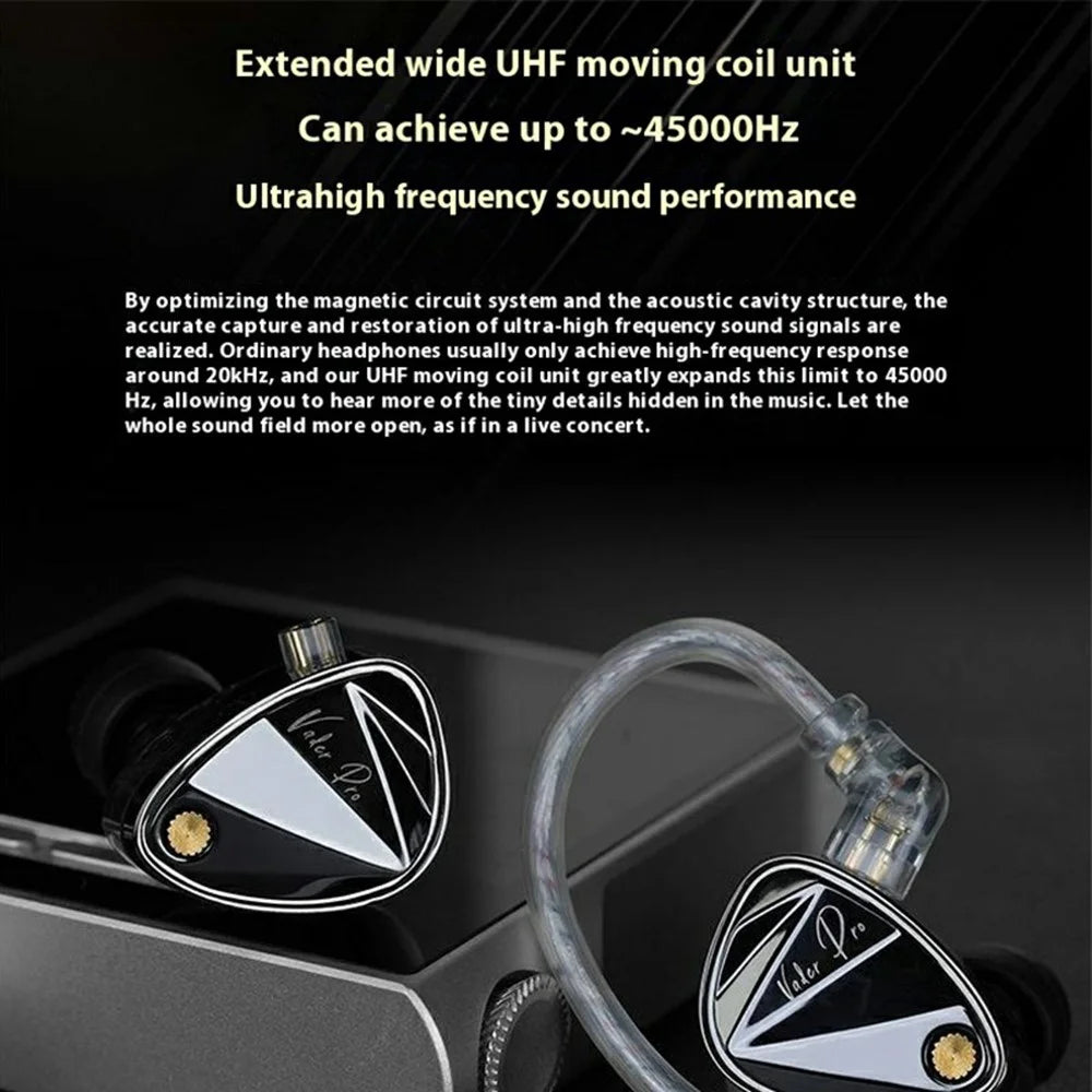 KZ Vader Pro High-End 6-Driver Dynamic In-Ear Earphone Balanced Sound Wired Tuning Headsets - without Microphone - 4