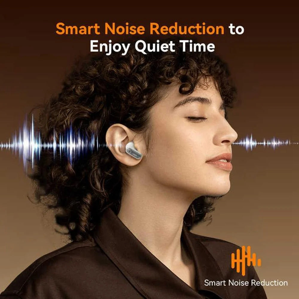 Q12 For TikTok Videos Selfie Remote Control Bluetooth-Compatible Earphones Half In Ear TWS Headsets - Black - 7