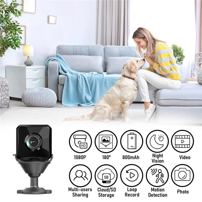 L29 Intelligent 180-Degree Wide Angle Camera 1080P HD WiFi Remote Viewing Home Security Camera - 2