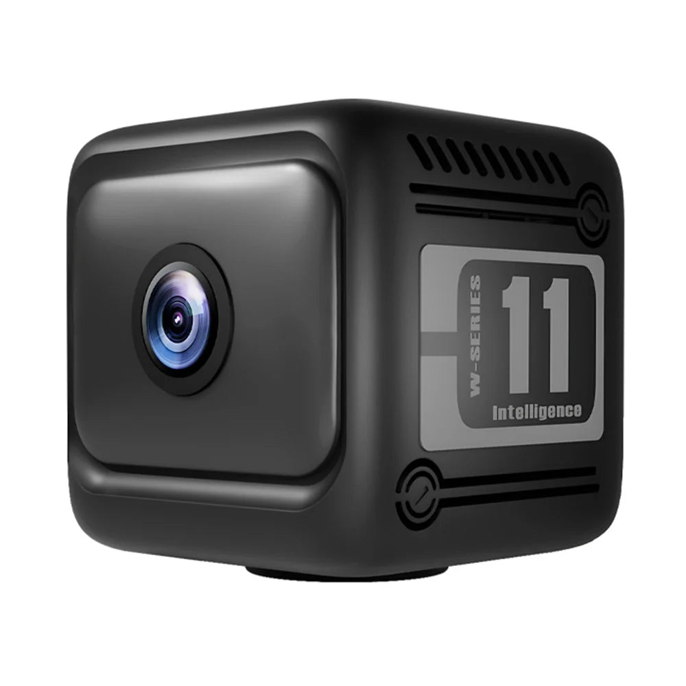 W11 WiFi Mini Camera HD Night Vision Wireless Security Camera with Motion Detection for Home Surveillance - Black - 2