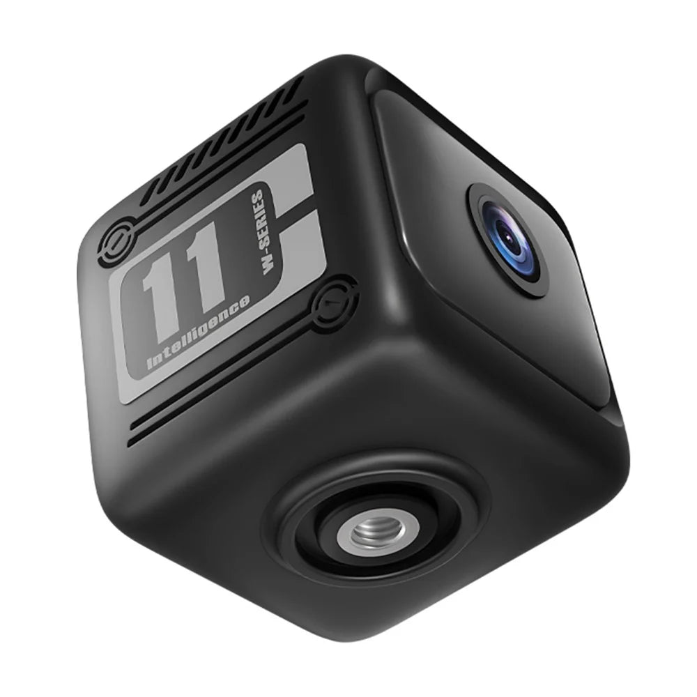W11 WiFi Mini Camera HD Night Vision Wireless Security Camera with Motion Detection for Home Surveillance - Black - 4