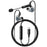 ESSAGER Type-C Karaoke Earphones with Built-in Sound Card Real Time Monitoring In-ear Headphones - Black - 1