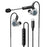 ESSAGER Type-C Karaoke Earphones with Built-in Sound Card Real Time Monitoring In-ear Headphones - Black - 3