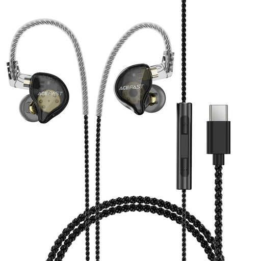 ACEFAST L11 USB-C HiFi Wired Earphones Detachable Cable with Microphone for Audio - 2
