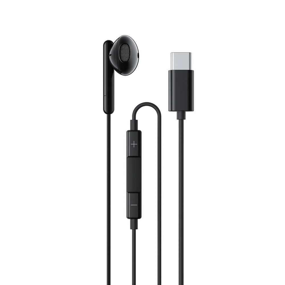 ACEFAST L9 USB-C Wired Earphones Single Ear with Mic In-Line Controls for Smartphones / Tablets - Black - 3