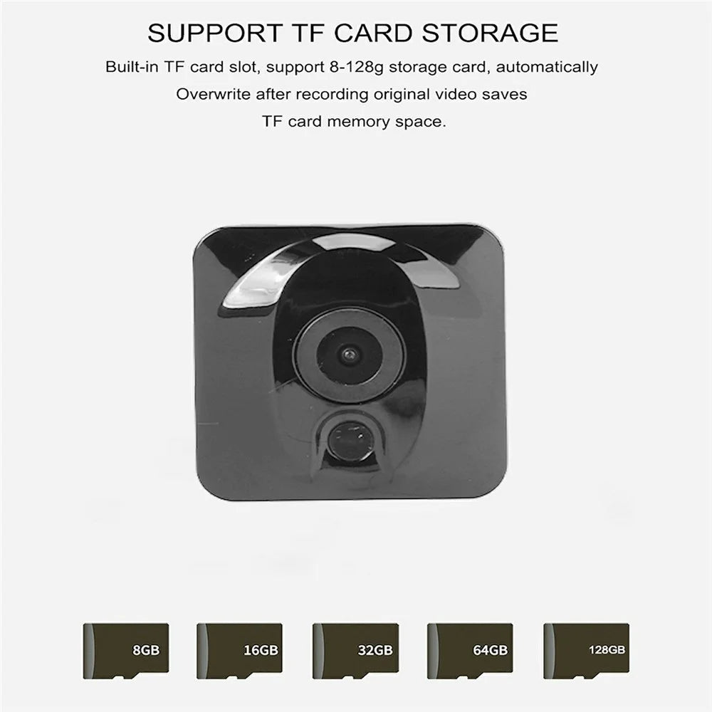 A19 Bluetooth-Compatible Wireless WiFi Camera 1080P HD Infrared Night Vision Camera with Motion Detection Alarm for Home - 6