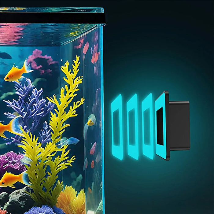 S20M Aquarium Camera Home Two-Way Audio Security Camera Support HD Night Vision for Fish Reptiles - Black - 7