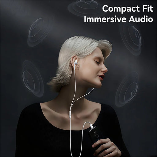 USAMS SJ771 EP-50 1.2m Type-C Digital Wired Earphones Semi-in-ear Earphones with Microphone - 2
