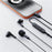 ACEFAST L12 USB-C Semi In-Ear Karaoke Wired Earphones Built-In Microphone for Live Streaming  /  Recording  /  Gaming - Black - 7