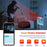 W05 Mini WiFi Security Camera 1080P HD 130 Degree Wide Angle Night Vision Motion Detection for Home Pet Monitoring - Black - 5