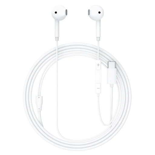 ACEFAST L13 USB-C Semi-in-ear Wired Earphone HD Microphone 3-Button Control Headphone - White - 1