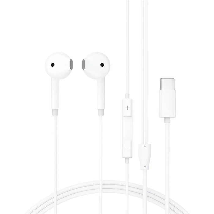 ACEFAST L13 USB-C Semi-in-ear Wired Earphone HD Microphone 3-Button Control Headphone - White - 4